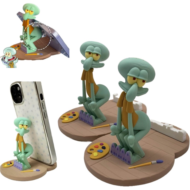 Phone Accessories From China - ที่วางโทรศัพท์แม่เหล็ก ซับบี้บ็อบ สควิดวอร์ด ของ KKV ใหม่