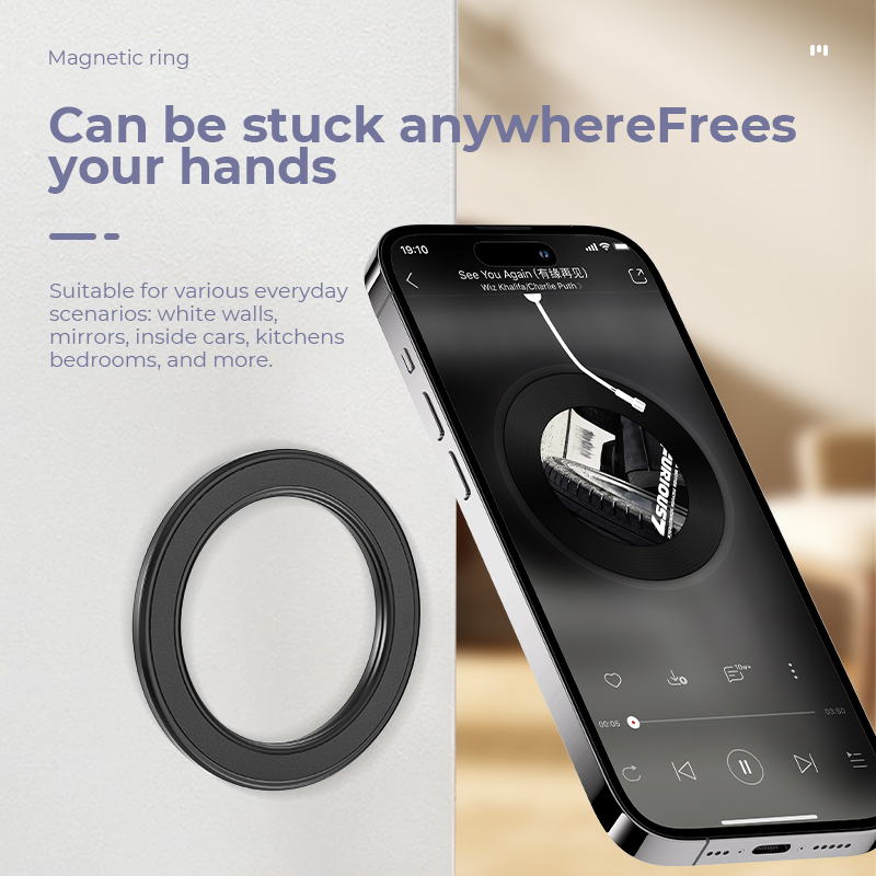 Phone Accessories - ที่ยึดโทรศัพท์แบบแม่เหล็กแรงสูง Magsafe พร้อมขาตั้ง แม่เหล็กติดผนัง ที่ยึดโทรศัพท์มือถือในรถยนต์ สำหรับ