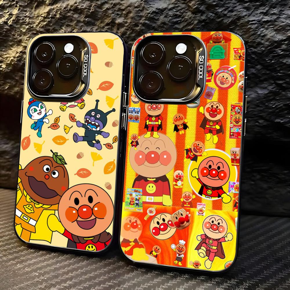 Phone Accessories List - เคสโทรศัพท์ลายอนิเมะน่ารัก A-AnpaNmans สีเงิน สำหรับ iPhone 17