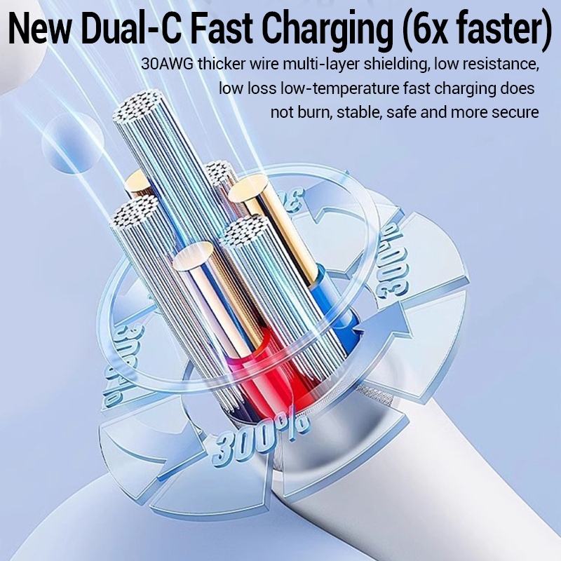 100W Fast CHARGING CABLE สําหร - Phone Accessories Online บทวิจารณ์และราคา