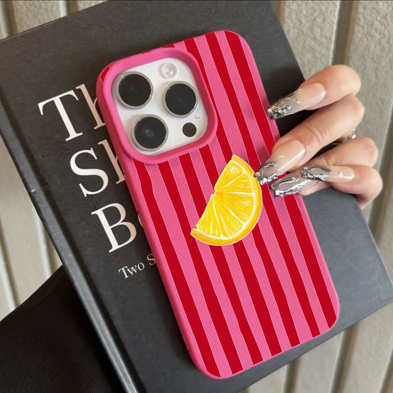 เคสโทรศัพท์ซิลิโคน TPU ลายเลมอ - Phone Accessories List บทวิจารณ์และราคา