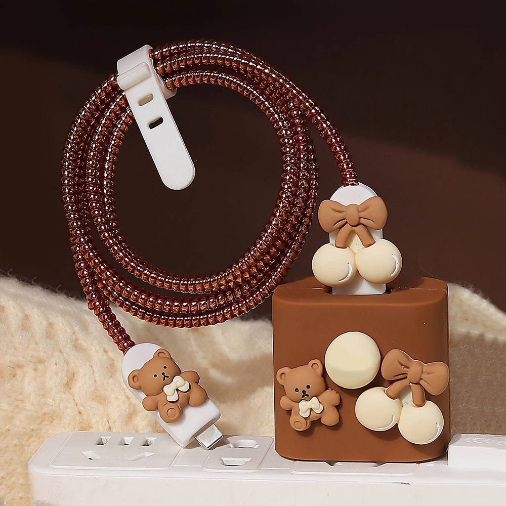 เคสป้องกันที่ชาร์จหมีน่ารักสำห - Phone Accessories Online บทวิจารณ์และราคา