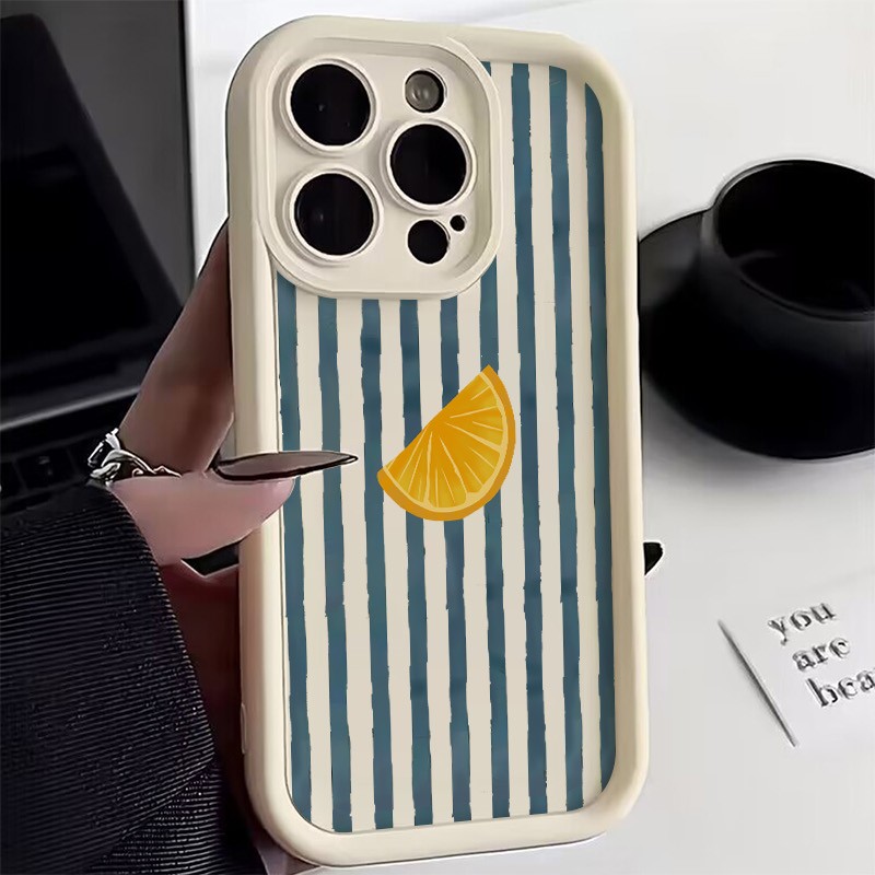 เคสโทรศัพท์ลายเลมอนสไลซ์สำหรับ - Phone Accessories List บทวิจารณ์และราคา