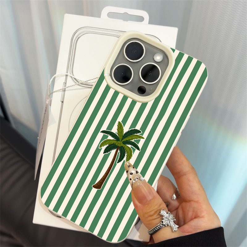 เคสโทรศัพท์ลายต้นมะพร้าวสำหรับ - Phone Accessories List บทวิจารณ์และราคา