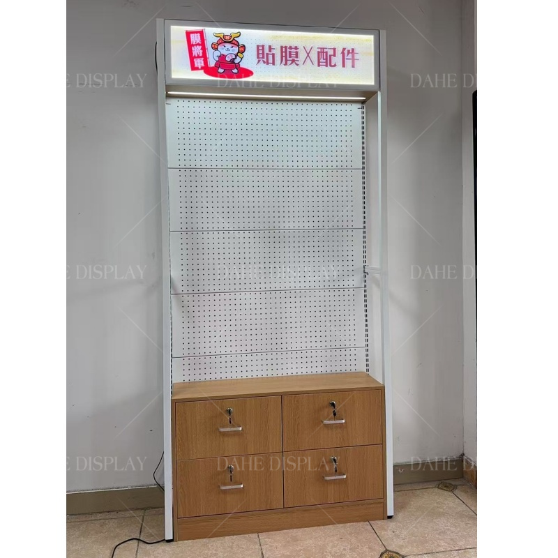 ชั้นวางโทรศัพท์มือถือพร้อมตะขอ - Phone Accessories Rack Display บทวิจารณ์และราคา