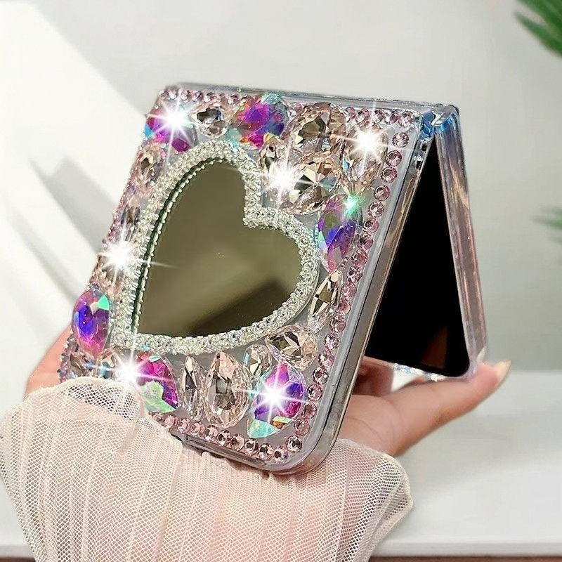 กระจกเงาประดับเพชรเป็นของขวัญส - Phone Accessories From China บทวิจารณ์และราคา